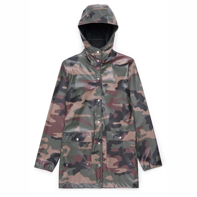 Jas Herschel Supply Co. Women's Rainwear Parka Woodland Camo