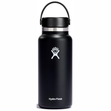 Bouteille Isotherme Hydro Flask Wide Mouth 2.0 Flex Cap Black 946 ml