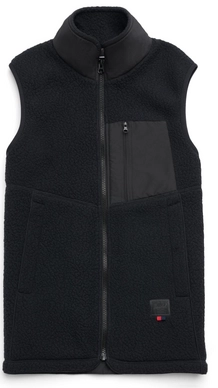 Bodywarmer Herschel Supply Co. Women's Guide Fleece Sherpa Vest Black