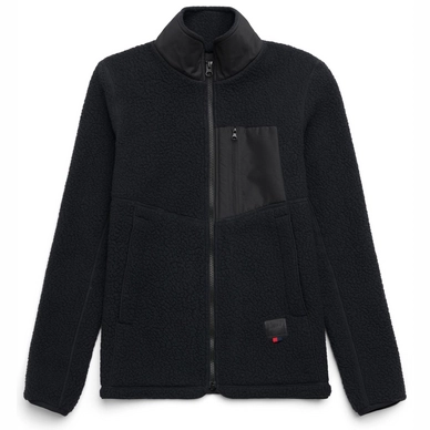 Vest Herschel Supply Co. Women's Guide Fleece Sherpa Full Zip Black