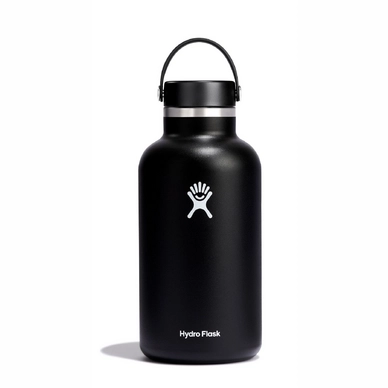 Gourde Isotherme Hydro Flask Wide Mouth Flex Cap Black 1.9L