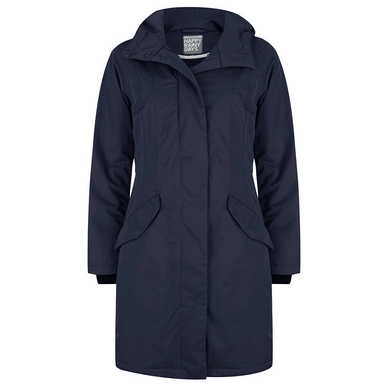 Raincoat Happy Rainy Days Twill Padded Coat Miami Midnight Blue
