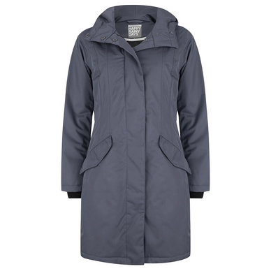 Raincoat Happy Rainy Days Twill Padded Coat Sydney Steel