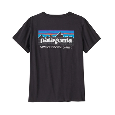 T-Shirt Patagonia Femme P6 Mission Organaic Ink Black
