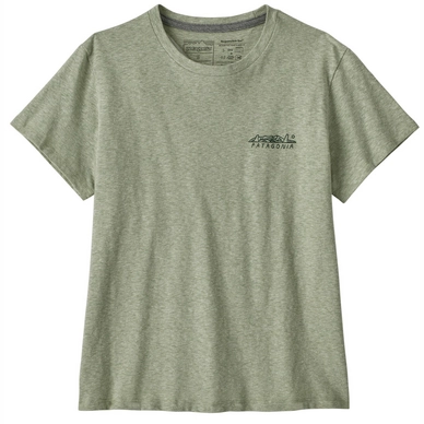 T-Shirt Patagonia Women's How To Heal Responsibili Tee Salvia Green