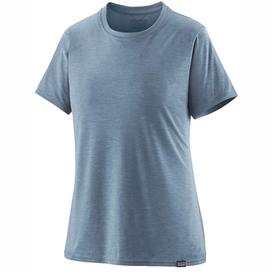 T-Shirt Patagonia Cap Cool Daily Shirt Damen Steam Blue Light Plume Grey X Dye