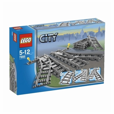 Trein Rails Lego City Wissel