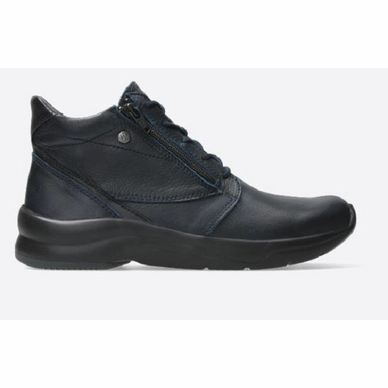 Veterschoen Wolky Women Glacier Nappa Leather Blue