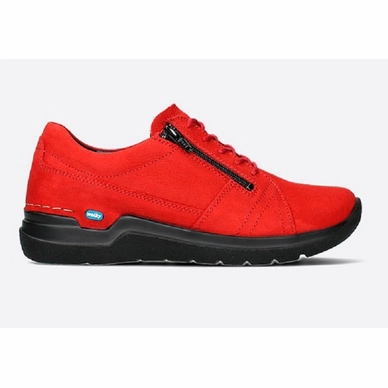 Veterschoen Wolky Women Feltwell Antique Nubuck Dark-Red