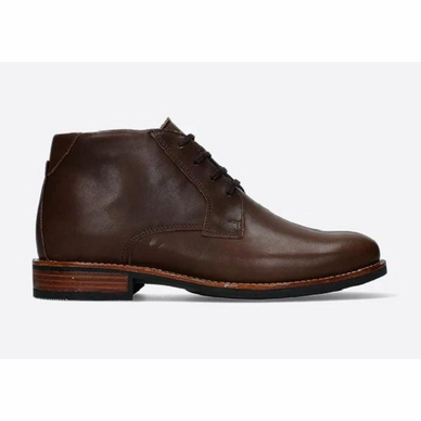 Chaussure à Lacets Wolky Homme Montevideo Velvet Leather Brown