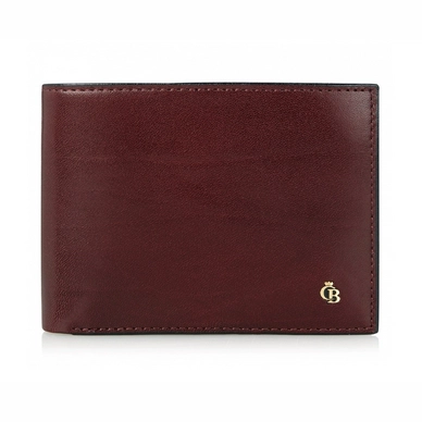 Portemonne Castelijn & Beerens Billfold 4 Nevada Bordeaux
