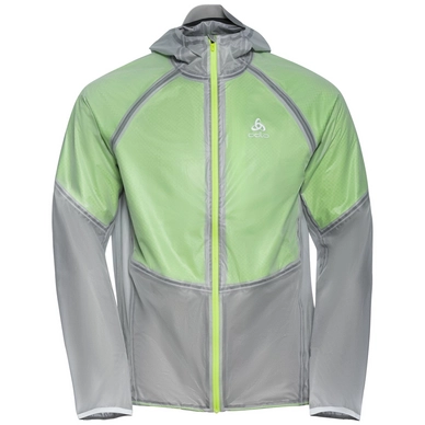 Laufjacke Odlo Jacket Dual Dry Waterproof Insulated Men Odlo Silver Grey Lounge Lizard