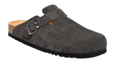 Chaussures en Bois Scholl Sabot Homme Olivier Suede Grey