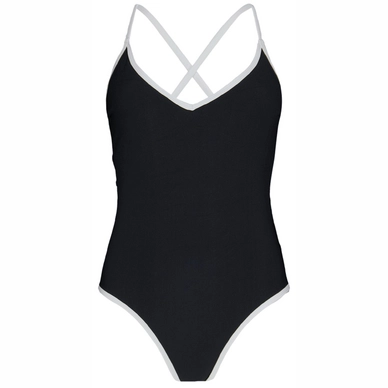 Badpak Barts Women Yarran Plunge One Piece Black