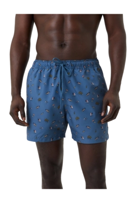 Zwembroek Bjorn Borg Men Print Swim Shorts BB Small Boat