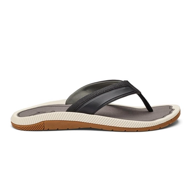 Slipper OluKai Men Kukulu Black Charcoal