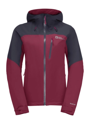 Jacket Jack Wolfskin Women Go Hike Jacket Sangria Red