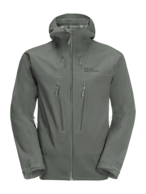 Jacke Jack Wolfskin Kammweg 3L Herren Gecko Green