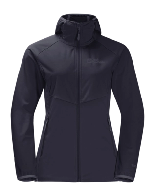Jacke Jack Wolfskin Go Hike Softshell Damen Graphite