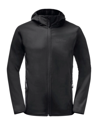 Jas Jack Wolfskin Men Bornberg Hoody Black