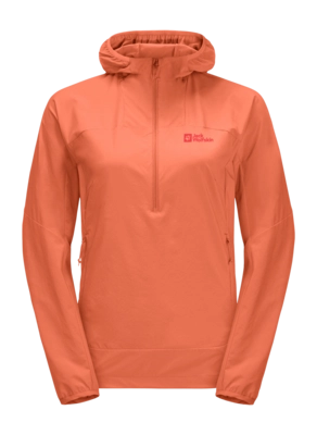 Jacke Jack Wolfskin Prelight Overhead Damen Guave