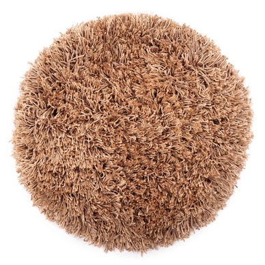 Tapis de Bain Heckett and Lane Cona Rond Wheat Brown