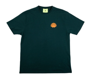 T-shirt New Amsterdam Surf Association Homme Logo Tee Ponderosa Green