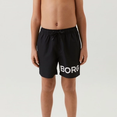 Zwembroek Björn Borg Boys Borg Swim Shorts Black Beauty