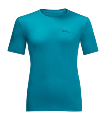 T-Shirt Jack Wolfskin Men Tech T Everest Blue