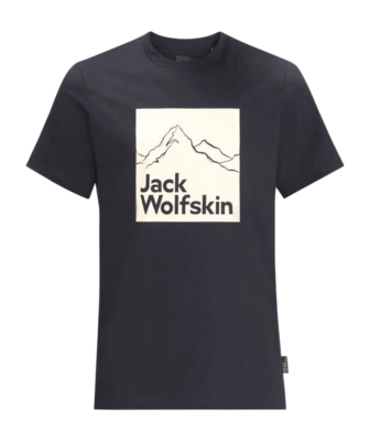 T-Shirt Jack Wolfskin Men Brand T Night Blue 23
