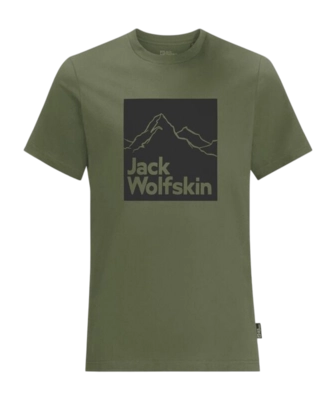 T-Shirt Jack Wolfskin Brand T Herren Greenwood