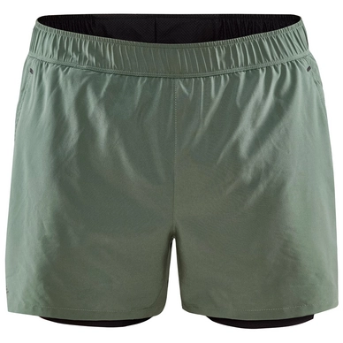 Sportbroek Craft Men Adv Essence 2-1 Stretchshort Moss