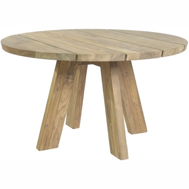 Tuintafel Borek Tarifa Teak Ø130x75cm