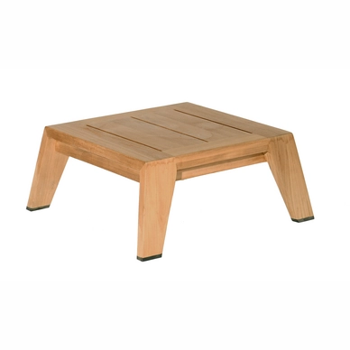 Bijzettafel Borek Hybrid Teak 63x63x27cm