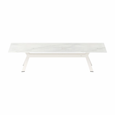 Tuintafel Borek Lexx Alu Chalk + Dekton Rem 320 x 100 x 75 cm