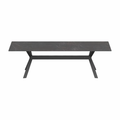 Tuintafel Borek Lexx High Dining Alu Antraciet + Dekton Kelya 320 x 100 x 95 cm