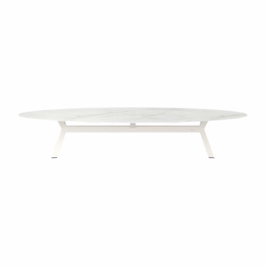 Tuintafel Borek Lexx Alu Chalk + Dekton Rem 450 x 115 x 75 cm