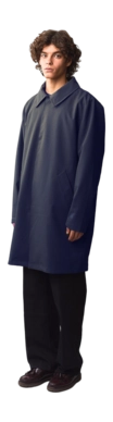 Jacket Welter Shelter Men Long Dong Stretch Twill Navy
