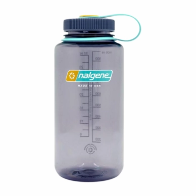 Water Bottle Nalgene Wide Mouth 1000 ml Aubergine