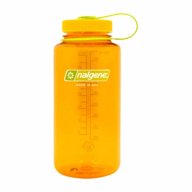 Waterfles Nalgene Wide Mouth 1000 ml Clementine