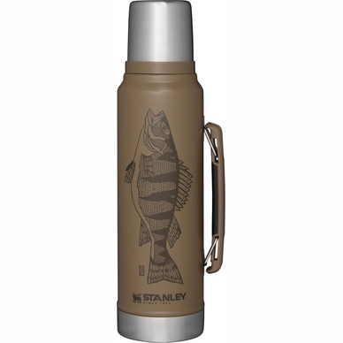 Thermosflasche Stanley The Legendary Classic Bottle Tan Peter Perch 1L