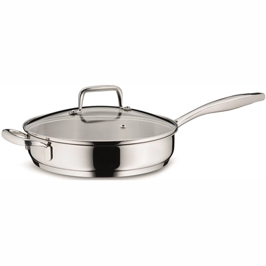 Smoorpan Kela Flavoria Zilver 24 cm