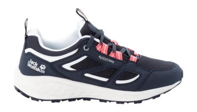 Hiking Shoes Light Jack Wolfskin Women Vojo 3 Vent Low Dark Blue Pink