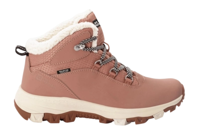 Hiking Boots Jack Wolfskin Women Everquest Texapore Mid Rose White