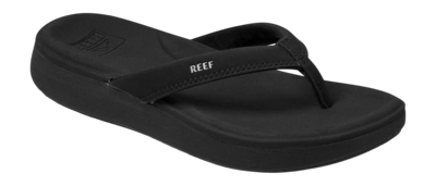 Tongs Reef Femme Cushion Cloud Black