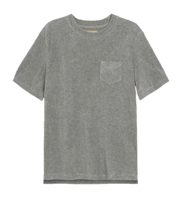 T-Shirt OAS Terry Tee Herren Grey