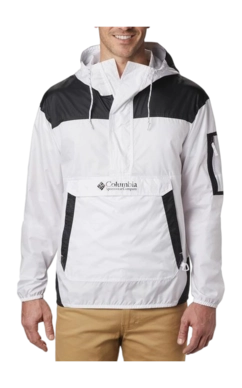 Jas Columbia Men Challenger Windbreaker White Black 2023