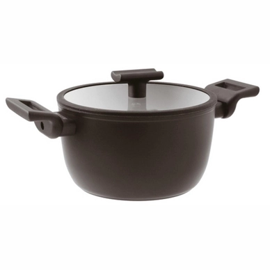 Faitout 28 Cm Compatible Induction - Revêtement Anti-adhésif - Aluminium - Rouge Vif - Pour Toutes Plaques (cuisson Gaz, électrique, Induction)
