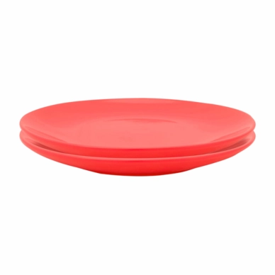 Dinerbord vtwonen Fluo Orange 20 cm (Set van 2)