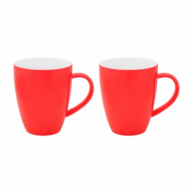 Mok vtwonen Fluo Orange 400 ml (Set van 2)